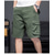 abordables Classique-Homme Short Cargo Shorts de Randonnée Multi poche Jambe droite Longueur genou Usage quotidien Classique Noir Bleu