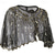 cheap Shawls &amp; Wraps-1920s Shawl Wraps Sequin Beaded Evening Cape Bridal Shawl Bolero Flapper Cover Up The Great Gatsby Retro Vintage Roaring 20s