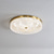 cheap Ring &amp; Round Design-LED Ceilling Light Dimmable 35cm Circle Design Copper Ceiling Lights for Living Room 110-240V