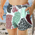 cheap Rash Guard Shirts &amp; Rash Guard Suits-Men&#039;s Board Shorts Lightweight Quick Dry Board Shorts Surfing Beach Plaid Gradient Printed Spring Summer