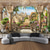 cheap Landscape Tapestry-Castle Garden Scenery Tapestry Art Decoration Curtain Hanging Family Bedroom Living Room Decoration