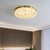 cheap Ring &amp; Round Design-LED Ceilling Light Dimmable 35cm Circle Design Copper Ceiling Lights for Living Room 110-240V