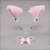 voordelige Accessoires voor haarstyling-vos kattenoren anime cosplay - dier wolf hoofddeksel carnaval hoofdband hoofddeksel kostuum accessoires met bellen