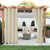 cheap Waterproof Curtains-Waterproof Outdoor Curtain Privacy, Sliding Patio Curtain Farmhouse Drapes, Pergola Curtains Grommet For Gazebo, Balcony, Porch, Party, Hotel, 1 Panel