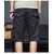 abordables Classique-Homme Short Cargo Shorts de Randonnée Multi poche Jambe droite Longueur genou Usage quotidien Classique Noir Bleu