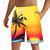 cheap Board Shorts-Men&#039;s Graphic Coconut Tree Swimming Trunks Board Shorts Swim Shorts Mid Waist Streetwear Hawaiian Boho Casual Daily Holiday Drawstring Elastic Waist 3D Print Designer Clothing Apparel