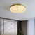 cheap Ring &amp; Round Design-LED Ceilling Light Dimmable 35cm Circle Design Copper Ceiling Lights for Living Room 110-240V