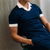 cheap Men&#039;s Classic Polo-Men&#039;s Polo Shirt Golf Shirt Outdoor Casual Cuban Collar Lapel Short Sleeve Fashion Streetwear Color Block Simple Summer Regular Fit Black Navy Blue Polo Shirt