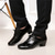 abordables Chaussures de danses latines-sun lisa chaussures latines pour hommes chaussures modernes chaussures de danse bal d'étudiants professionnel fête / soirée lacets professionnels talon épais bout fermé lacets adultes