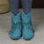 baratos Cowboy &amp; Western Boots-Botas femininas de camurça rosa com franjas estilo western - estilo boho chic para passeios casuais e festivais de música