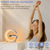 cheap Smart Night Light-Rhythm RGBIC Light Bar Smart Light Bluetooth Speaker Alarm Clock Dimmable Wake Up Light Alarm Clocks Wireless Charging Table Lamp