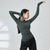 preiswerte Oberteile &amp; Sets-Sportkleidung oben Horizontal gerüscht Pure Farbe Damen Leistung Ausbildung Langarm Polyester