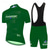 cheap Men&#039;s Clothing Sets-Men&#039;s Short Sleeve Cycling Jersey with Bib Shorts Blue Bike 3D Pad Breathable Quick Dry Sports Graphic Clothing Apparel