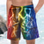 cheap Beach Shorts-Men&#039;s Board Shorts Lightweight Quick Dry Board Shorts Surfing Beach Plaid Gradient Printed Spring Summer