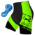 billige Shorts, tights og bukser for menn-Herre Grafisk Bokstav &amp; Nummer Morsom Sykkelveishorts Sykkelshorts Sykkel Fôrede shorts Bunner Formsydd Fjellsykling Veisykling sport 3D Pute Sykling Hurtigtørkende Fukttransport Gul Rød Spandex Klær