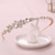cheap Hair Styling Accessories-Wedding Hair Accessories for Kids Flower Girl Hair Accessory Princess Headpiece White Flower Headband Pearl for Girl and Flower Girls Cute Bridal Wedding Hair Band Women&#039;s Fashion Headbands