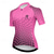 cheap Women&#039;s Jerseys-Women&#039;s Cycling Jersey Short Sleeve Bike Jersey Top with 3 Rear Pockets Mountain Bike MTB Road Bike Cycling Breathable Quick Dry Moisture Wicking Reflective Strips Violet Yellow Pink Graphic Sports