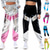 ieftine Pantalonii-Șic Stradă Anii 1980 Hip Hop Pantaloni Mascaradă Spicy Girls Bloc Culoare Pentru femei Costum de carnaval Carnaval Mascaradă Petrecerea Burlăcițelor Parada Mândriei Luna Mândriei Pantaloni