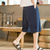 billige Hjem-Herre Shorts Lin Shorts Sommershorts Strandshorts Capri-bukser Snorer Elastisk midje عادي Pustende Myk Kalv lengde Avslappet Daglig Ferie Lin / bomullsblanding Gatemote Hawaiisk Svart Blå