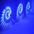 abordables Appliques murales d'intérieur-Lightinthebox créatif led intérieur appliques salon magasins/cafés aluminium applique murale ip44 ac100-240v 3w