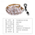 preiswerte LED Pflanzenzuchtlampe-Pflanze wachsen Licht LED-Streifen USB Vollspektrum DC 5V 0,5-3m Phyto-Lampe für Gemüse Blumensämling wachsen Zeltkasten wasserdicht