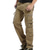 ieftine Pantaloni Cargo-Bărbați Pantaloni Cargo Pantaloni cargo Pantaloni Tactic Pantaloni de lucru Multi Buzunare Buzunar cu clapă Simplu Lungime totală Muncă Purtare Zilnică Clasic Tactic Negru Verde Militar