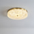 cheap Ring &amp; Round Design-LED Ceilling Light Dimmable 35cm Circle Design Copper Ceiling Lights for Living Room 110-240V