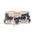 billiga Bärbara tillbehör-bohemiskt armband dam imitation agat legering tofs flerfärgad kristall glasyr armband set mode europeiska och amerikanska smycken