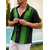 abordables camisas casuales de los hombres-Hombre Camisa camisa hawaiana Árbol de coco Estampados Cuello Vuelto Azul Piscina Morado Verde Trébol Exterior Calle Mangas cortas Abotonar Estampado Ropa Tropical Moda Hawaiano Design