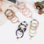 billiga Bärbara tillbehör-bohemiskt armband dam imitation agat legering tofs flerfärgad kristall glasyr armband set mode europeiska och amerikanska smycken