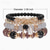 billiga Bärbara tillbehör-bohemiskt armband dam imitation agat legering tofs flerfärgad kristall glasyr armband set mode europeiska och amerikanska smycken