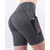 abordables Shorts de Yoga-Short d&#039;entraînement pour femme de 12,7 cm avec poches latérales, taille haute, patchwork linéaire, levage des fesses, séchage rapide, yoga, fitness, bas d&#039;entraînement, vêtements de sport extensibles.