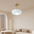 cheap Flush Mounts &amp; Semi Flush Mounts-Vintage Ceiling Lights,Retro Glass Chandelier,Flush Mount Chandelier Light,Unique Brass Chandelier Dining