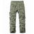 ieftine Pantaloni Cargo-Bărbați Pantaloni Cargo Pantaloni cargo Pantaloni Tactic Pantaloni de lucru Multi Buzunare Buzunar cu clapă Simplu Lungime totală Muncă Purtare Zilnică Clasic Tactic Negru Verde Militar