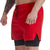 cheap Running Shorts-Men&#039;s Running Shorts Workout Shorts Side Pockets 2 in 1 Bottoms Athletic Athleisure Spandex Breathable Moisture Wicking Soft Fitness Gym Workout Running Sportswear Activewear Solid Colored Black Red