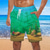 baratos Roupa de Banho para Homem-Homens Bermuda de Surf Shorts de Natação Calção Justo de Natação Shorts de verão Shorts de praia Com Cordão com forro de malha Cintura elástica Estampas Abstratas Secagem Rápida Curto Casual Diário