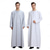 preiswerte Arabischer Muslim-Herren Kleid Thobe / Jubba Religiös Saudi-Arabisch arabisch Muslim Ramadan Erwachsene Gymnastikanzug / Einteiler