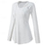 cheap Yoga Tops-Women's Plus Size Yoga Tops Hooded V-neck Loose Thin Sports Sweater Outerwear Yoga Fitness Gym Clothes Winter Long Sleeve