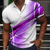 billige Grafisk polo-Herre POLO T-skjorte Golf skjorte Kurv Aftæpning Lysegul Svart Gul Rød Mørkegrønn 3D-utskrift Gate Daglig Kortermet 3D Knapp ned Klær Mote Fritid Bekvem
