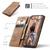 abordables Coques Samsung-téléphone Coque Pour Samsung Galaxy S23 S22 S21 FE S21 Ultra Plus S20 A54 A53 A13 A23 A52 Étui Portefeuille avec Support Flip magnétique Antichoc Couleur Unie faux cuir
