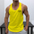 cheap Running Tops-Men&#039;s Running Tank Top Gym Tank Top Sleeveless Vest / Gilet Athletic Athleisure Breathable Moisture Wicking Soft Fitness Gym Workout Running Sportswear Activewear Black White Yellow