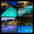 cheap Underwater Lights-Outdoor Solar Water Drift Lamp LED Floating Lights IP65 Waterproof  For Swimming Pool Light Submersible LED Lights Garden Pool Pond Fountain Colorful Lighting 1X 2X