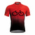 cheap Cycling Jerseys-21Grams Men&#039;s Cycling Jersey Short Sleeve Bike Top with 3 Rear Pockets Mountain Bike MTB Road Bike Cycling Breathable Moisture Wicking Reflective Strips Back Pocket Black Red Blue Graphic Gradient