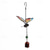 cheap Dreamcatcher-1pc Butterfly Painted Wind Chime Outdoor Handicraft Glow In The Night Hanging Ornament For Window Balcony Garden Decor