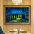cheap Famous Paintings-Handmade Oil Painting Canvas Wall Art Decoration Van Gogh  Impression Famous Painting Starry Sky Over The Rhone for Home Decor Rolled Frameless Unstretched Painting