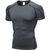 cheap Running Tops-Arsuxeo Men&#039;s 3 Pack Base Layer Compression Shirt Short Sleeve Running Shirt Top Athletic Spandex Breathable Quick Dry Sweat Wicking High Elasticity Running Jogging Training Sportswear Activewear