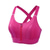 cheap Plain Tank-Women's High Support Sports Bra Running Bra Cross Back Zip Front Bra Top Padded Yoga Fitness Gym Workout Adjustable Breathable Quick Dry Black White Solid Color