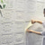 cheap Wallpaper-Cool Wallpapers White Foam Wall Mural Wall Panel Peel and Stick Wall Sticker Floral Removable Wall Covering, PVC/Vinyl Material Self adhesive Wallpaper, Room Wallcovering for Home Decoration