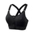 cheap Plain Tank-Women's High Support Sports Bra Running Bra Cross Back Zip Front Bra Top Padded Yoga Fitness Gym Workout Adjustable Breathable Quick Dry Black White Solid Color