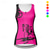 abordables Maillots pour femmes-Femme Gilet Velo Cyclisme Maillot Velo Cyclisme Sans Manches Cyclisme Gilet / Gilet Maillot Top avec 3 poches arrière VTT Vélo tout terrain Vélo Route Respirable Séchage rapide Evacuation de